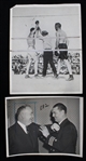 1923 Jack Dempsey vs Tommy Gibbons 8"x10" Press Photos (Lot of 2)