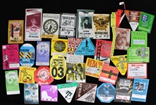 1990s-2000 Music Crew & Guest Passes from Rush, Eric Clapton, AC/DC & more (Lot of 35)