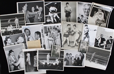 1930s-90s Boxing & Wrestling 8x10 Photos, Press Photos, Correspondence & more (Lot of 100+)