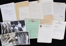 1930s-90s Boxing & Wrestling 8x10 Photos, Press Photos, Correspondence & more (Lot of 100+)