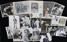 1930s-90s Boxing & Wrestling 8x10 Photos, Press Photos, Correspondence & more (Lot of 100+)