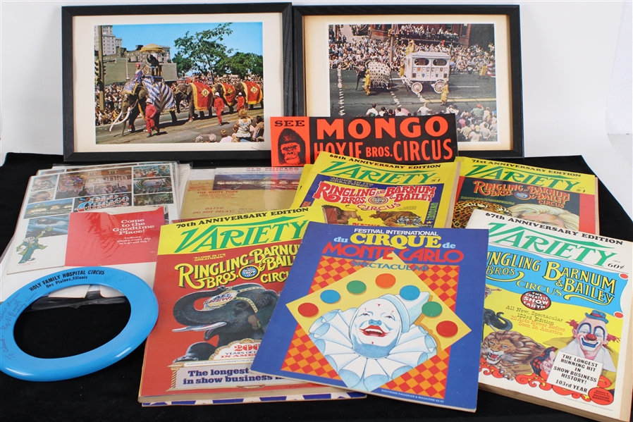 1970s-90s Great Circus Parade & Ringling Bros. Collection (Lot of 40+)