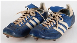 1970's-80's Steve Garvey Los Angeles Dodgers Game Worn Adidas Cleats (MEARS LOA)