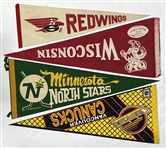 1950-80s Milwaukee Braves, Green Bay Packers & more Full Size Pennant Collection (Lot of 11)