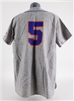 1999 John Olerud New York Mets Game Worn 1969 Throwback Road Jersey (MEARS A10 / Devil Rays LOA)