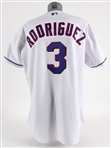 2001 Alex Rodriguez Texas Rangers Game Worn Home Jersey (MEARS A5)