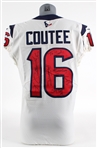 2019 Keke Coutee Houston Texans Signed Game Worn Road Jersey (MEARS LOA)