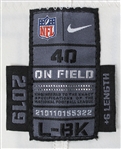 2019 Keke Coutee Houston Texans Signed Game Worn Road Jersey (MEARS LOA)