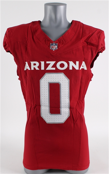 2023 Zach Pascal Arizona Cardinals Signed Game Worn Home Jersey (MEARS LOA)