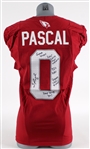 2023 Zach Pascal Arizona Cardinals Signed Game Worn Home Jersey (MEARS LOA)