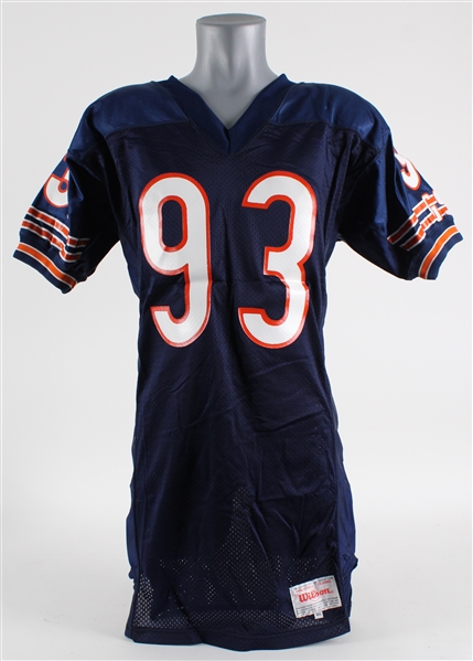1990 Trace Armstrong Chicago Bears Home Jersey (MEARS LOA)