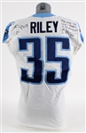 2017 Curtis Riley Tennessee Titans Signed Game Worn Road Jersey (MEARS LOA)