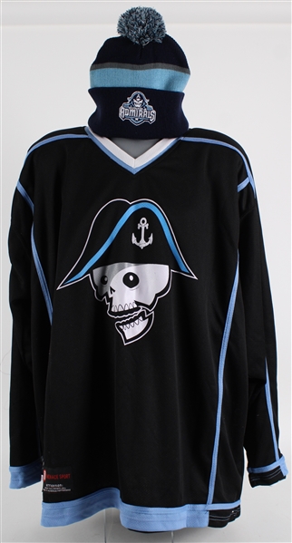 1990s-2000s Milwaukee Admirals XXL Retail Jersey & Hat 