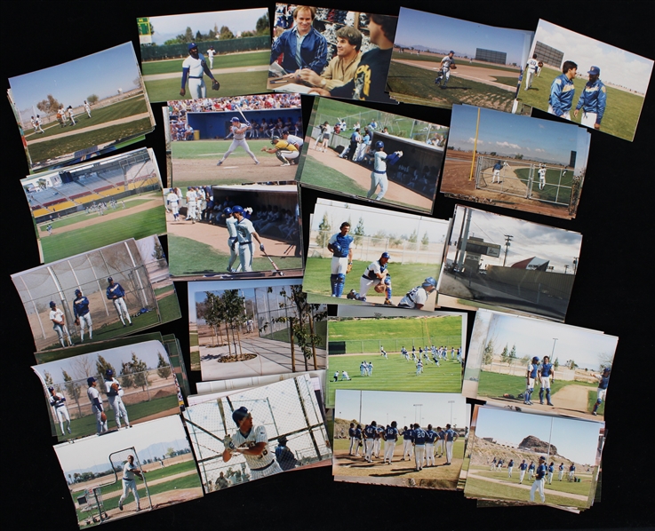 1980s-90s Milwaukee Brewers 3"x5" Training Camp Photos & Negatives (Lot of 190+) 