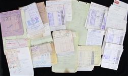 1970s-80s Milwaukee Brewers Paperwork, Receipts (Lot of 90+)