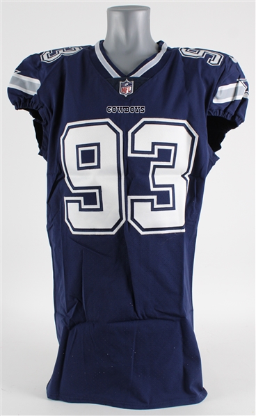 2018 Daniel Ross Dallas Cowboys Signed Game Worn Road Jersey (MEARS LOA / Prova)