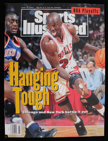 1993 Michael Jordan "Hanging Tough" Sports Illustrated Magazine 