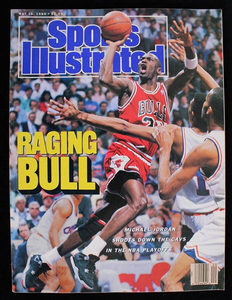 1989 Michael Jordan "Raging Bull" Sports Illustrated Magazine