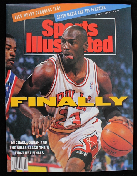1991 Michael Jordan "Finally" NBA Finals Sports Illustrated Magazine