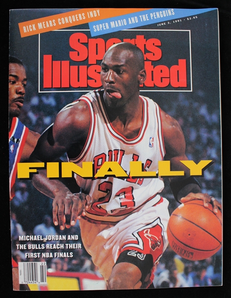 1991 Michael Jordan "Finally" NBA Finals Sports Illustrated Magazine