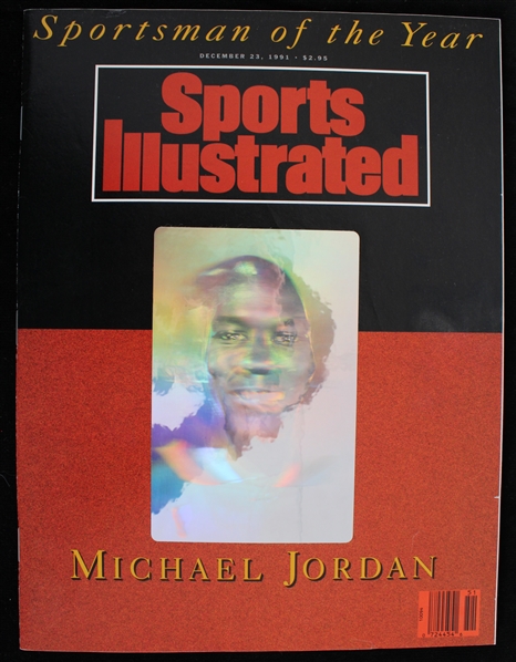1991 Michael Jordan "Sportsman of the Year" Sports Illustrated Magazine