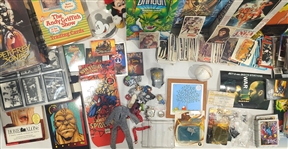 1950s-2010s Toy Collection w/ Trading Cards, Displays, Photos & more (Lot of 200+)