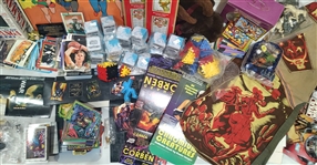 1950s-2010s Toy Collection w/ Trading Cards, Displays, Photos & more (Lot of 200+)