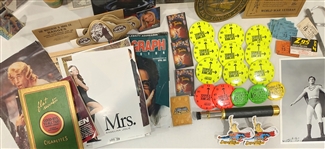 1950s-2010s Toy Collection w/ Trading Cards, Displays, Photos & more (Lot of 200+)