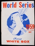 1959 Chicago White Sox World Series Program 