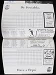 1959 Chicago White Sox World Series Program 