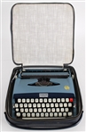 Vintage Webster XL-500 Typewriter w/ 13"x13"x4" Carrier Case 