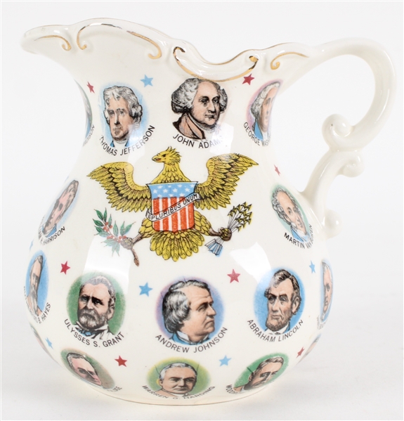 1965 Presidential 6" Chadwick-Miller Ceramic Pitcher 