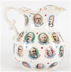 1965 Presidential 6 Chadwick-Miller Ceramic Pitcher 