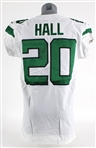 2022 Breece Hall New York Jets Signed Home Jersey (MEARS LOA)