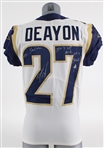 2019 Donte Deayon Los Angeles Rams Signed Preseason Jersey (MEARS LOA)