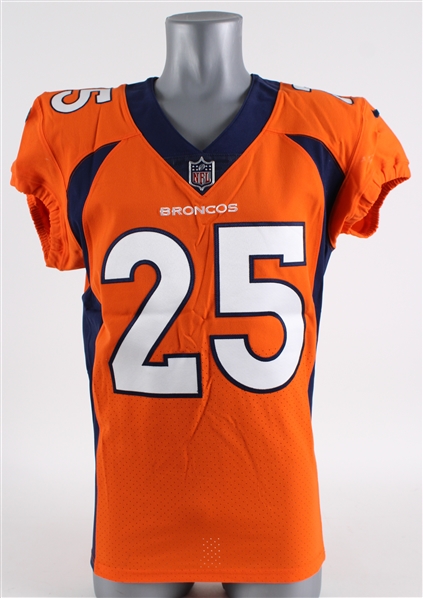 2022 Lamar Jackson Denver Broncos Signed Home Jersey (MEARS LOA)