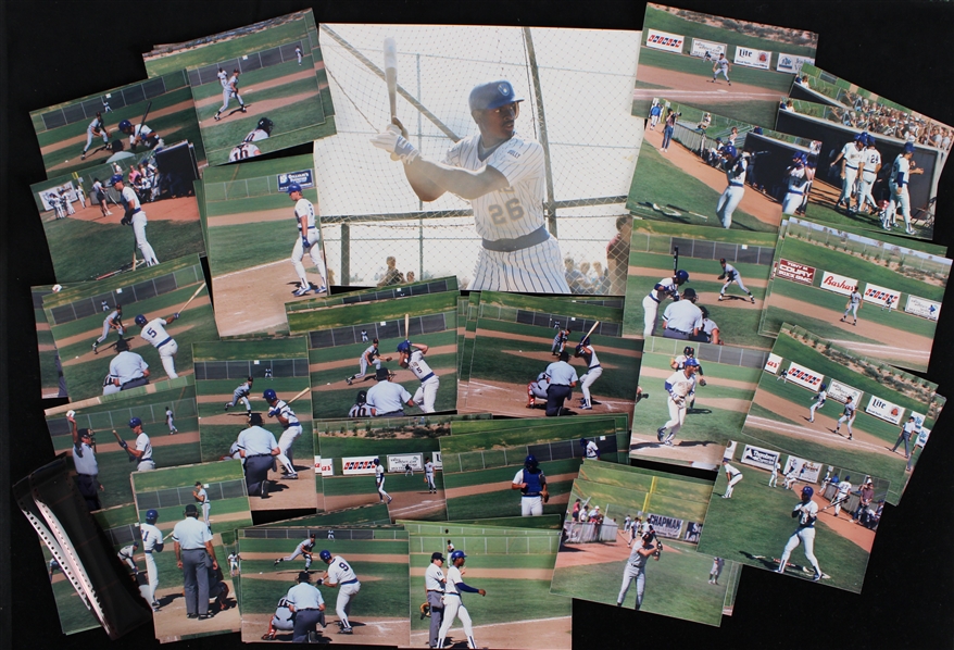 1980s-90s BJ Surhoff Milwaukee Brewers 3.5"x5" Spring Training Photos (Lot of 50+)
