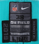 2022 Justin Bethel Miami Dolphins Signed Game Worn Home Jersey (MEARS LOA)