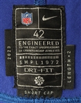 2023 Lawrence Cager New York Giants Signed Game Worn Home Jersey (MEARS LOA)