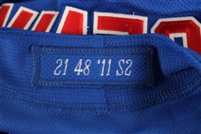 2011 Tyler Colvin Chicago Cubs Game Worn Alternate Jersey w/ Pants (MEARS LOA)