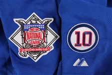 2011 Tyler Colvin Chicago Cubs Game Worn Alternate Jersey w/ Pants (MEARS LOA)