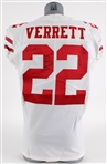 2019 Jason Verrett San Francisco 49ers Signed Road Jersey (MEARS LOA)