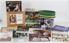 1980s-2010s Lou Gehrig 17x21 Mirror, Packers Team Schedule Calendars, Mini Pennants & more (Lot of 60+)
