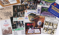 1980s-2010s Lou Gehrig 17x21 Mirror, Packers Team Schedule Calendars, Mini Pennants & more (Lot of 60+)