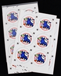 1990s Disney 8"x13" Original Pinback Button Proof Sheets (Lot of 13)