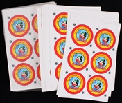 1990s Epcot Center 8"x13" Original Pinback Button Proof Sheets (Lot of 60+)