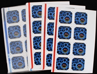 1990s Disney Synergy 8"x13" Original Pinback Button Proof Sheets (Lot of 30+)
