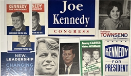 1960s-2017 Presidential Campaign 22x28 Broadsides w/ JFK, LBJ, Obama & more (Lot of 70+)