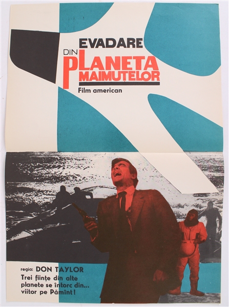 1971 Planet of the Apes Romanian 13"x19" Poster