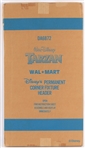 1999 Walt Disney Tarzan Wal-Mart Corner Fixture Header Display (Original 21"x38" Carton)